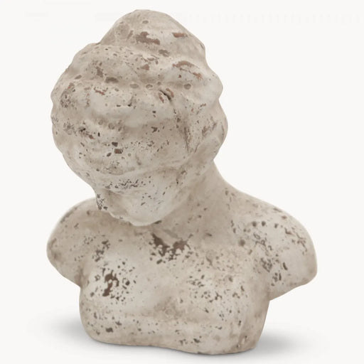 Dallas Small Sculptures, Cream Stone, Bust