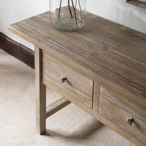 Riva Console tables, Four Drawers, Natural, Reclaimed Pine