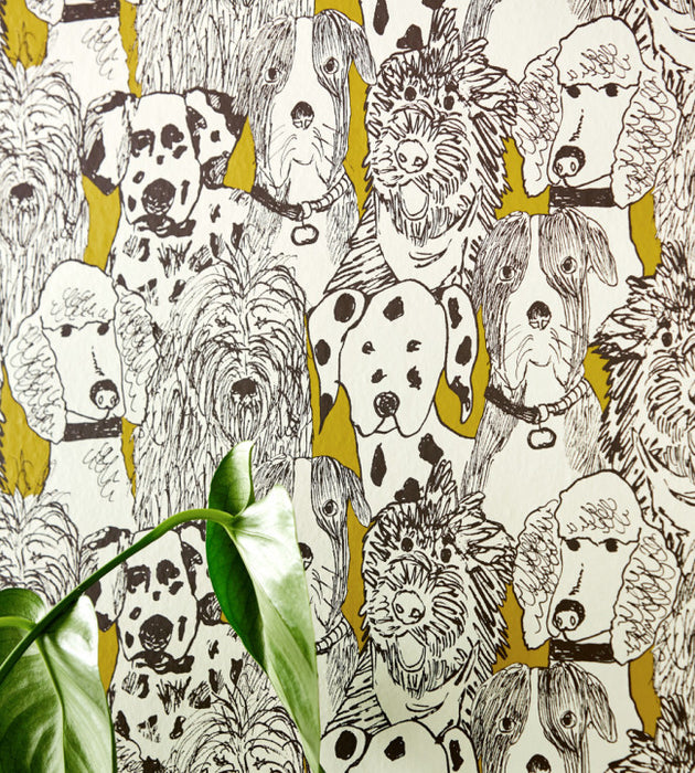 Doggy Day Care by Scion Wallpaper - 2 Colours Available