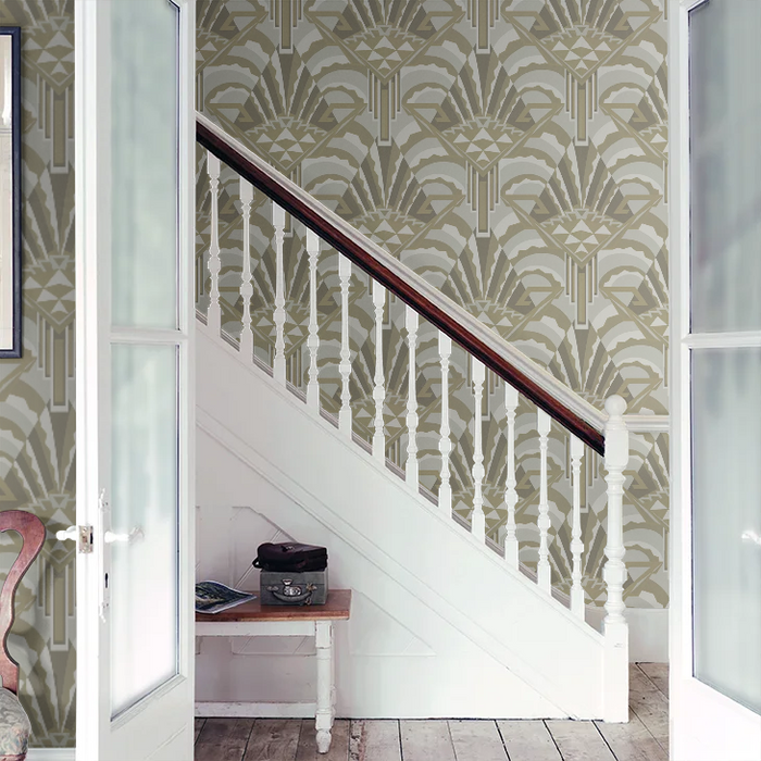 Zoffany Wallpaper - The Muse - Conway - Pearl