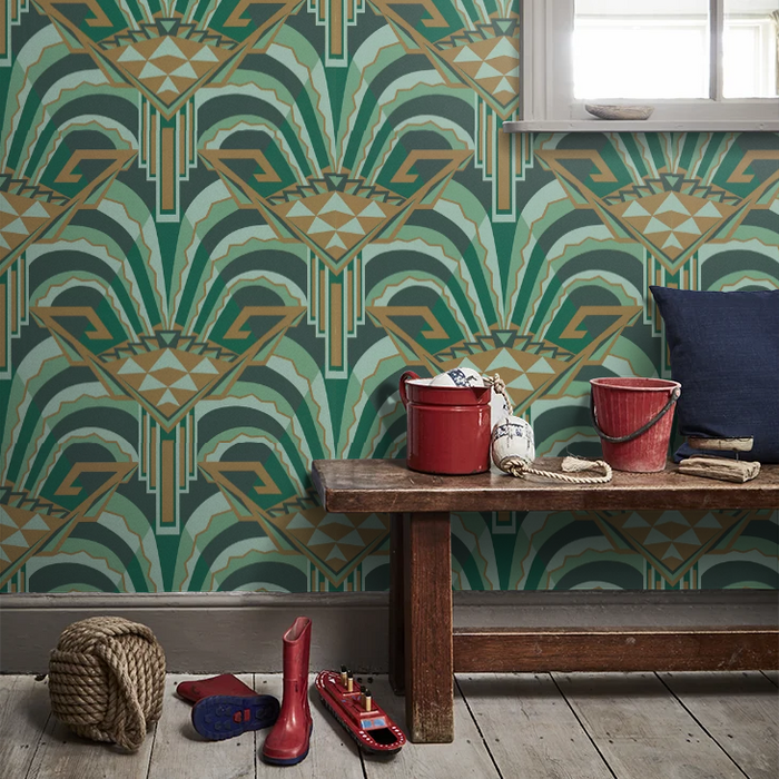 Zoffany Wallpaper - The Muse - Conway - Poison