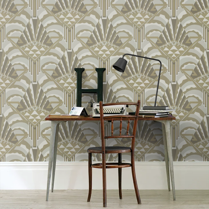 Zoffany Wallpaper - The Muse - Conway - Pearl