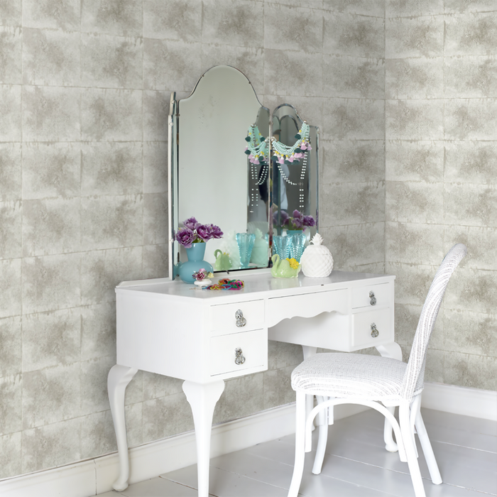 Clarke & Clarke Fusion Wallpaper Collection - Igneous - Pearl