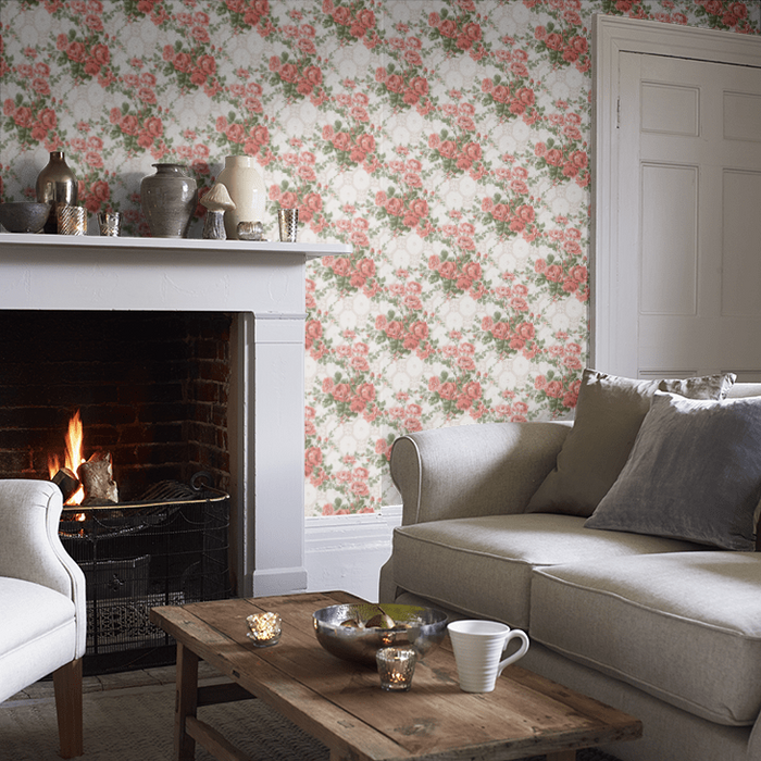 Laura Ashley Wallpaper - Country Roses