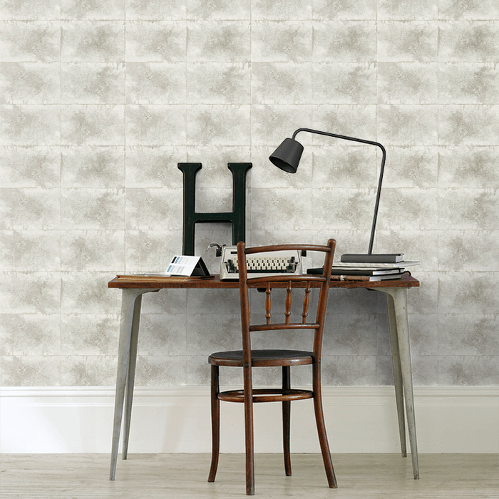 Clarke & Clarke Fusion Wallpaper Collection - Igneous - Pearl