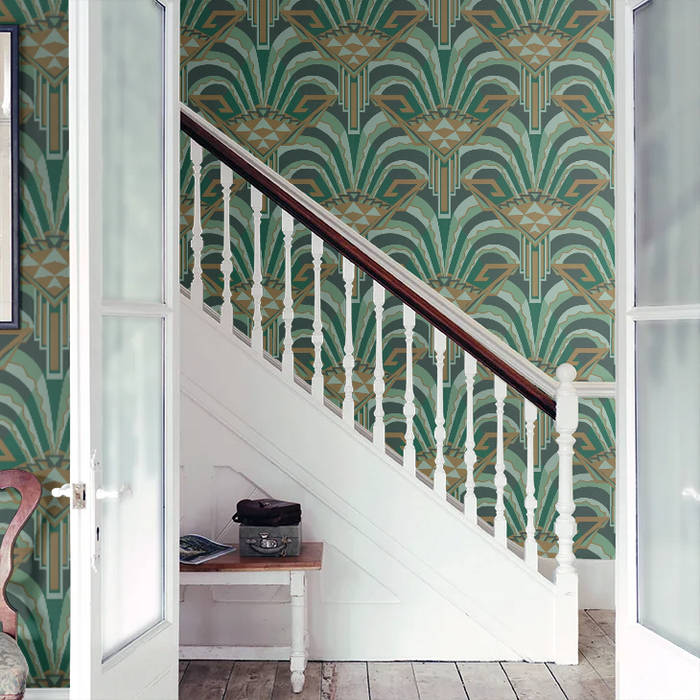 Zoffany Wallpaper - The Muse - Conway - Poison