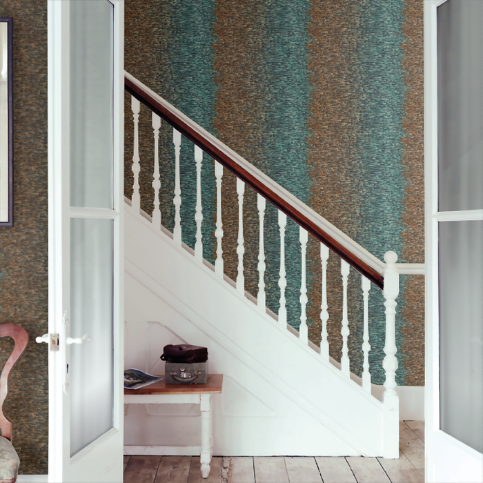 Clarke & Clarke Fusion Wallpaper Collection - Ombre - Teal