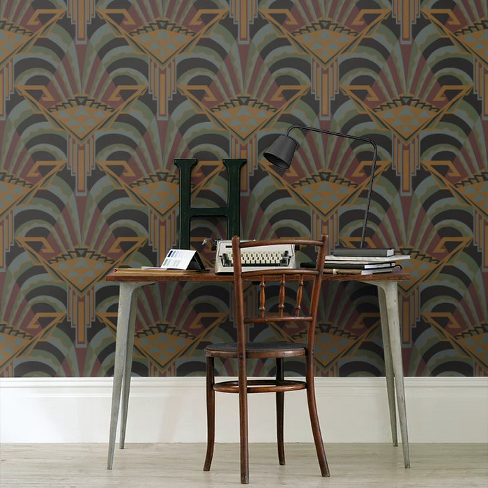 Zoffany Wallpaper - The Muse - Conway - Sahara