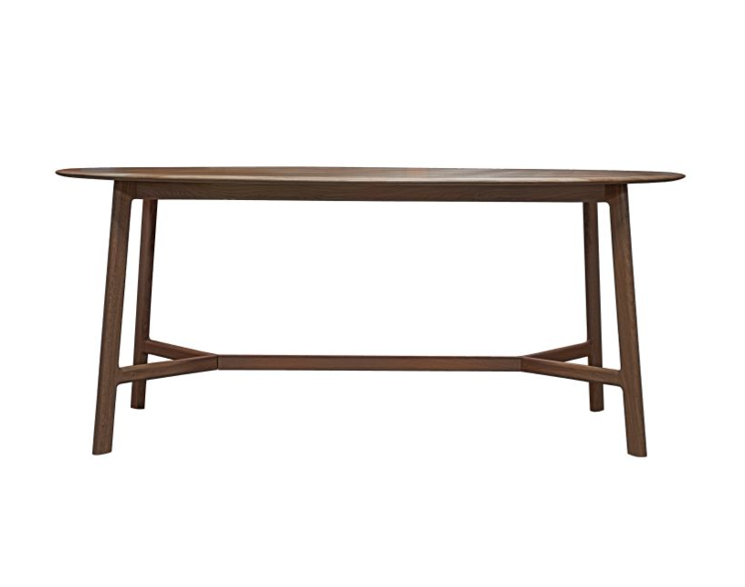 Naples Dining Table, Solid Walnut, Oval