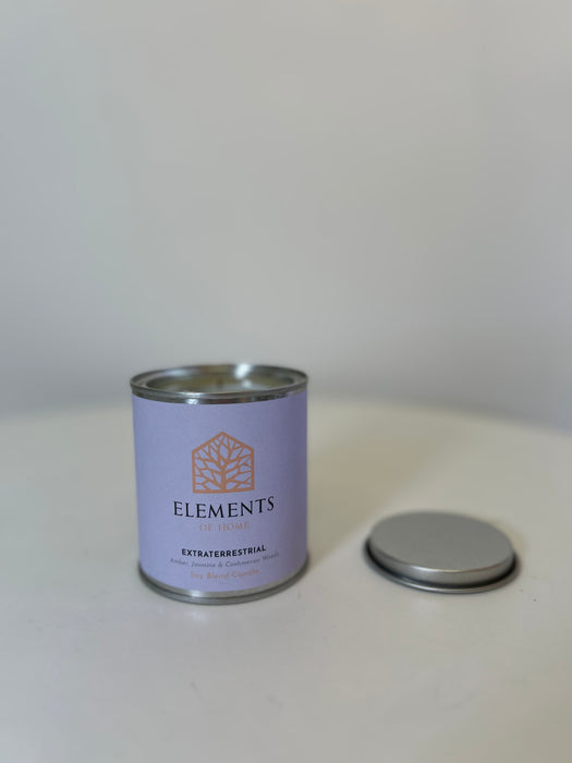 Scented Soy Wax Candle In A Tin "Extraterrestrial" - 240g
