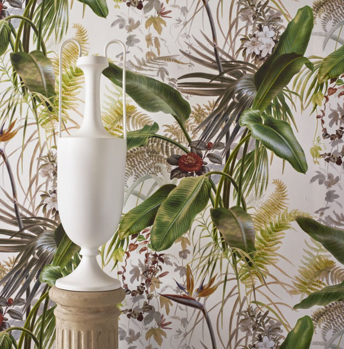 Zoffany Wallpaper - Kensington Walk- Paradise Row - Evergreen