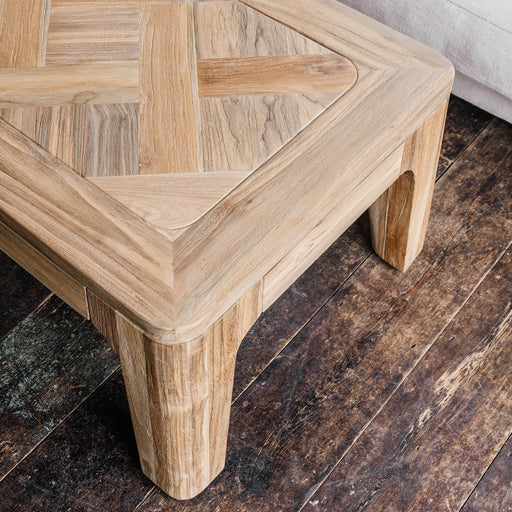 Shelby Coffee Table, Rectangular, Natural, Recycled Teak
