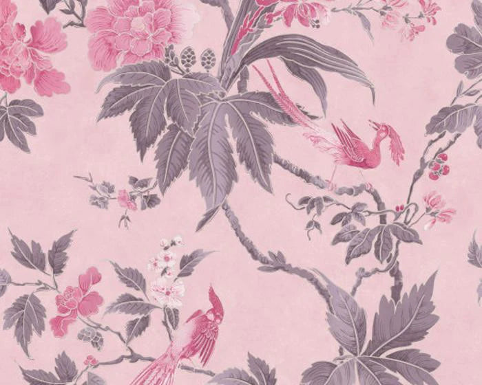 Little Greene Wallpaper - Paradise Pink