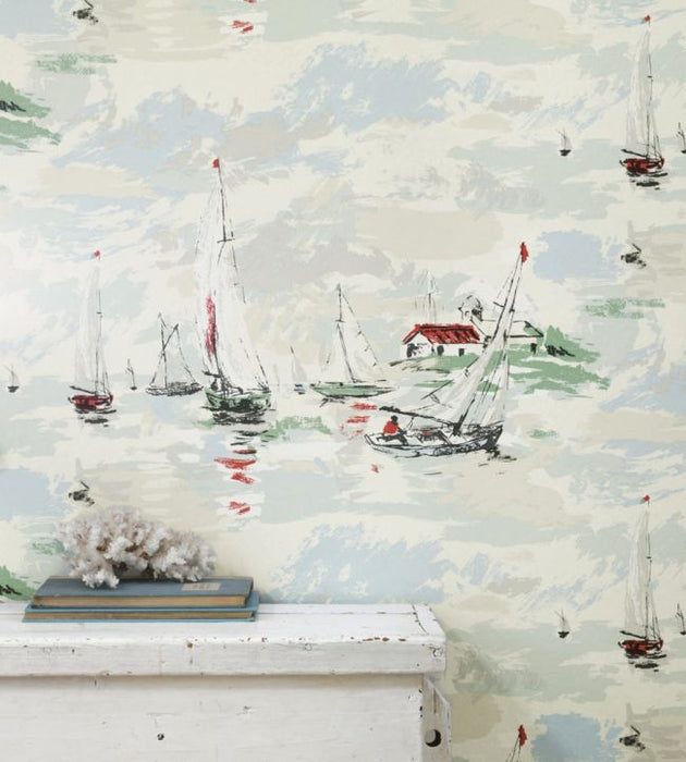 Sail Away Wallpaper by Sanderson