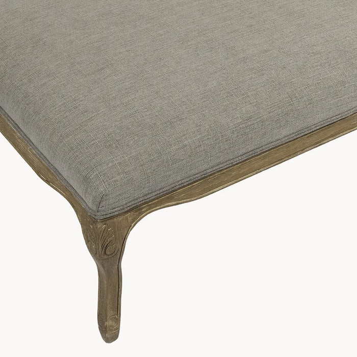 Liberty Coffee Table, Natural Oak, Soft Grey, Cotton Padded