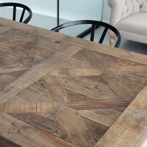 Hudson Large Dining Table, Reclaimed Pine, Rectangular, Salvaged 