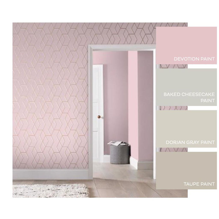 Graham & Brown Archetype Pink Wallpaper