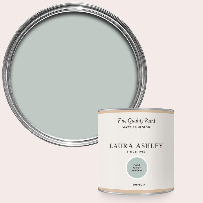 Laura Ashley Matt Emulsion Wall & Ceiling Paint - Pale Green Grey