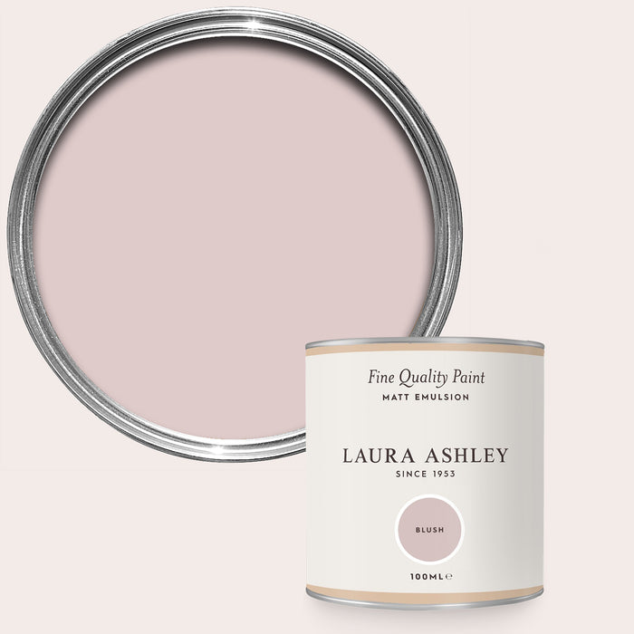 Laura Ashley Matt Emulsion Wall & Ceiling Paint - Blush Pink