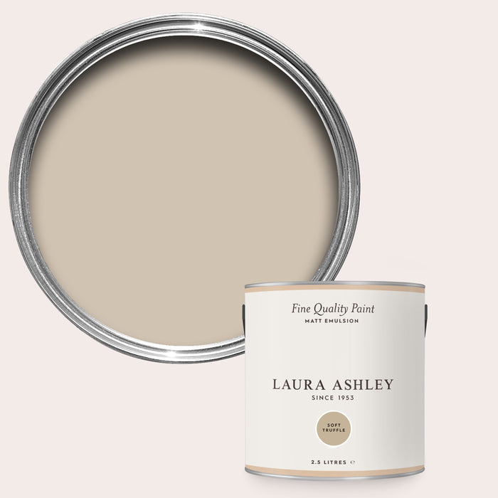 Laura Ashley Matt Emulsion Wall & Ceiling Paint - Soft Truffle