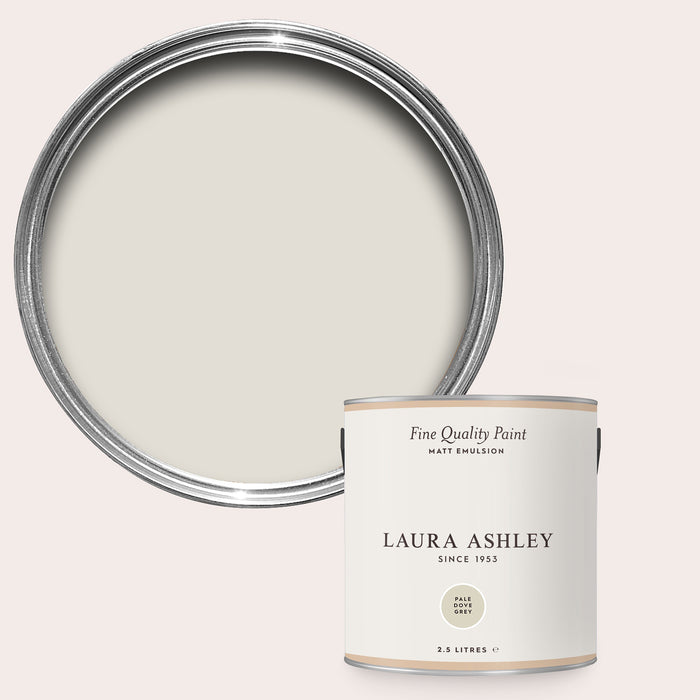 Laura Ashley Matt Emulsion Wall & Ceiling Paint - Pale Dove Grey