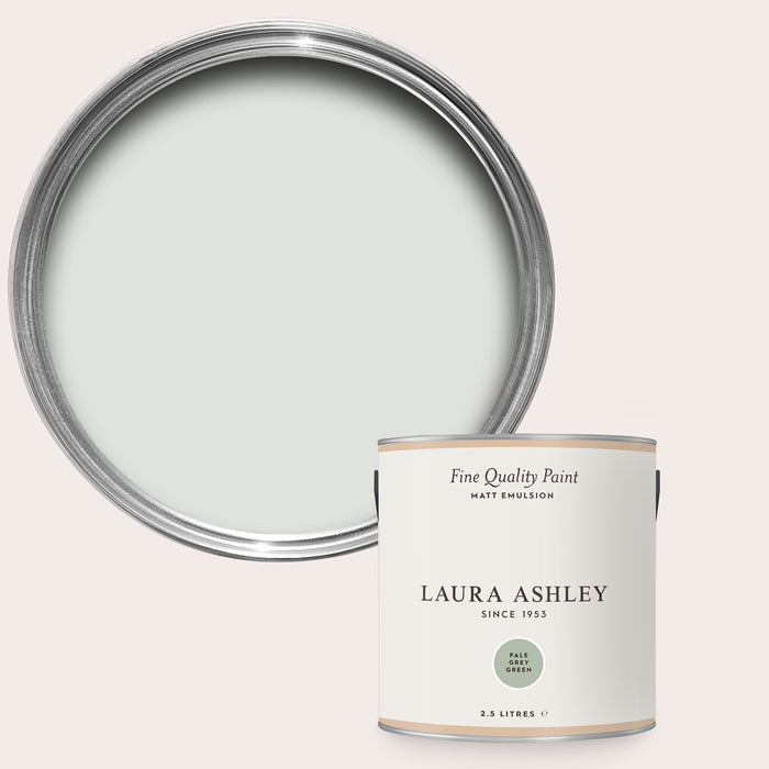 Laura Ashley Matt Emulsion Wall & Ceiling Paint - Pale Green Grey