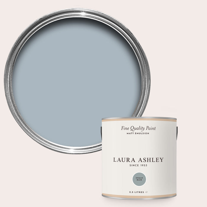 Laura Ashley Matt Emulsion Wall & Ceiling Paint - Chalk Blue