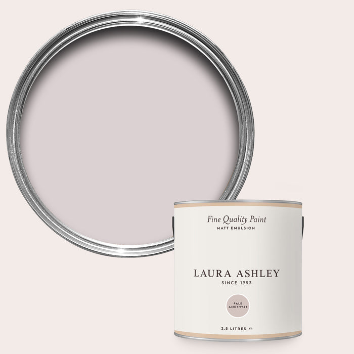 Laura Ashley Matt Emulsion Wall & Ceiling Paint - Pale Amethyst