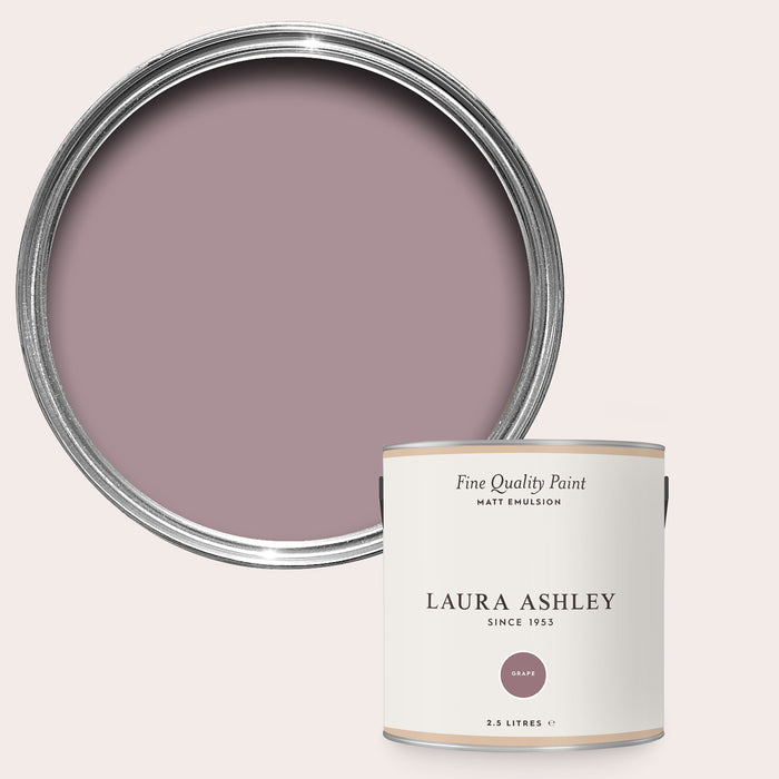 Laura Ashley Matt Emulsion Wall & Ceiling Paint - Grape