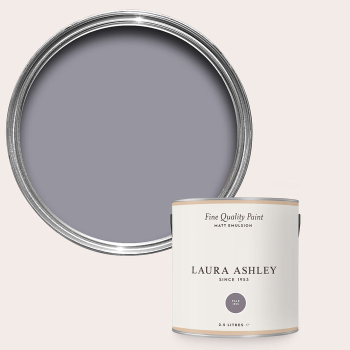 Laura Ashley Matt Emulsion Wall & Ceiling Paint - Pale Iris
