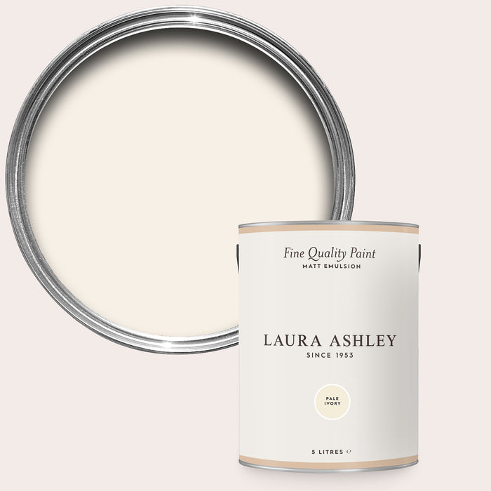 Laura Ashley Matt Emulsion Wall & Ceiling Paint - Pale Ivory