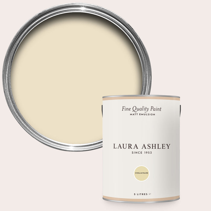 Laura Ashley Matt Emulsion Wall & Ceiling Paint - Creamware