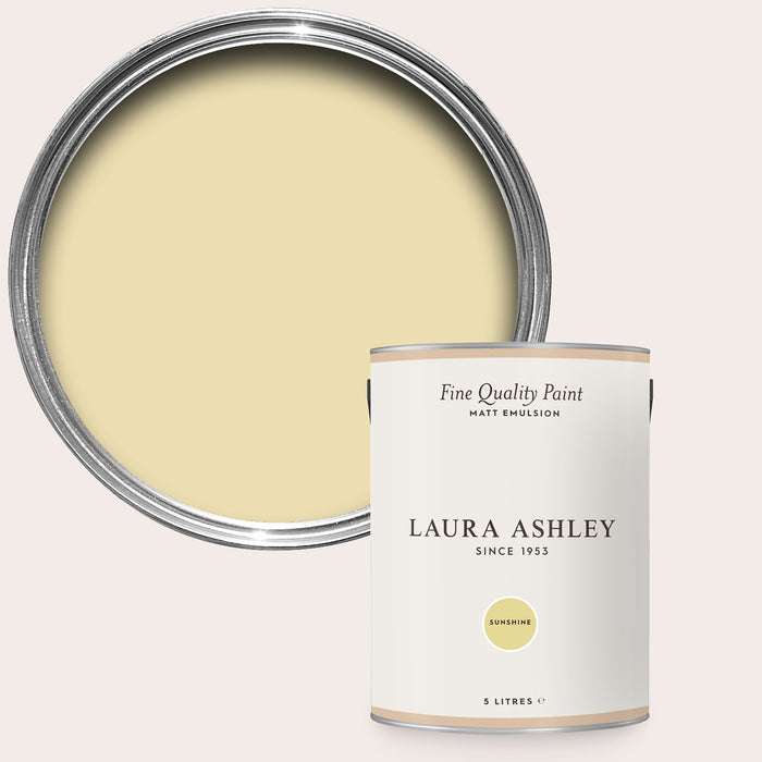 Laura Ashley Matt Emulsion Wall & Ceiling Paint - Sunshine