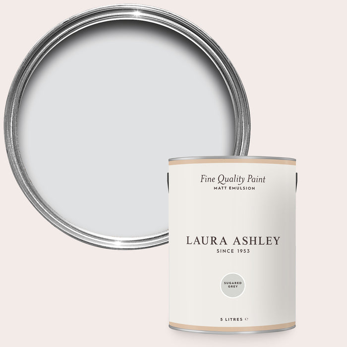 Laura Ashley Matt Emulsion Wall & Ceiling Paint - Sugared Grey