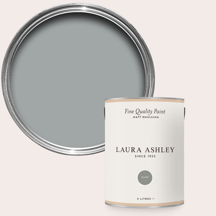 Laura Ashley Matt Emulsion Wall & Ceiling Paint - Slate