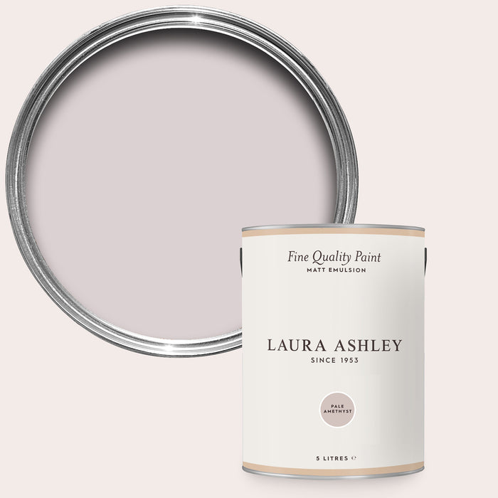 Laura Ashley Matt Emulsion Wall & Ceiling Paint - Pale Amethyst