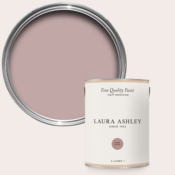 Laura Ashley Matt Emulsion Wall & Ceiling Paint - Dark Blush
