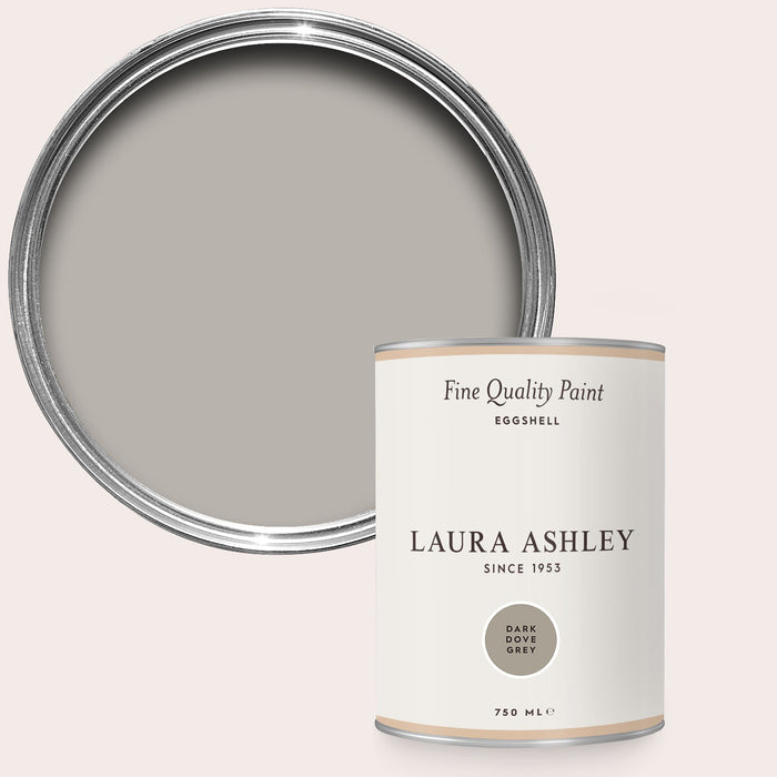 Laura Ashley Matt Emulsion Wall & Ceiling Paint - Dark Dove Grey