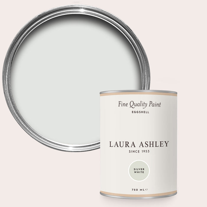 Laura Ashley Matt Emulsion Wall & Ceiling Paint - Silver White