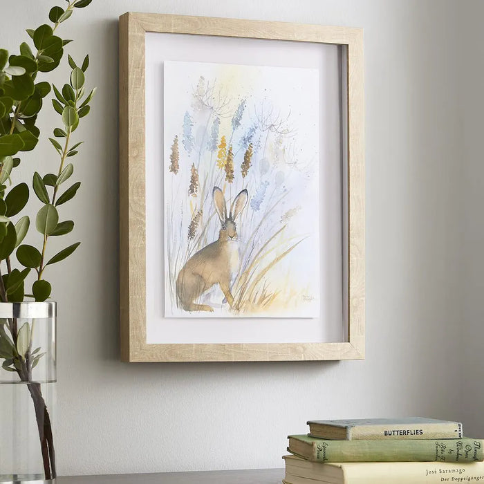 Laura Ashley Wall Art - Country Hare Framed Print