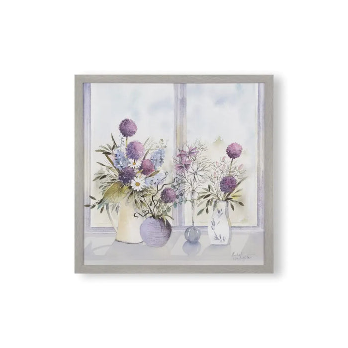 Laura Ashley - Allium Blooms Framed Print