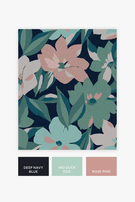 Next Wallpaper -  Hot House Floral Midnight
