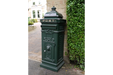 Ornate Green Metal Post Box - Outdoor - Decor Interiors -  House & Home
