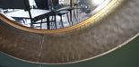 Gold Rim Hammered Mirror - Decor Interiors -  House & Home
