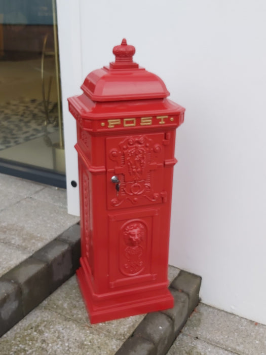 Red Post Box - Outdoor - Decor Interiors -  House & Home