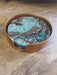 Set of Green Marble Effect Coasters - Decor Interiors -  House & Home