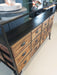 Industrial Wood & Metal 12 Drawer Display Counter with Glass Top - Decor Interiors -  House & Home