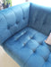 Harita 3 Seater Blue Velvet Sofa - Decor Interiors -  House & Home