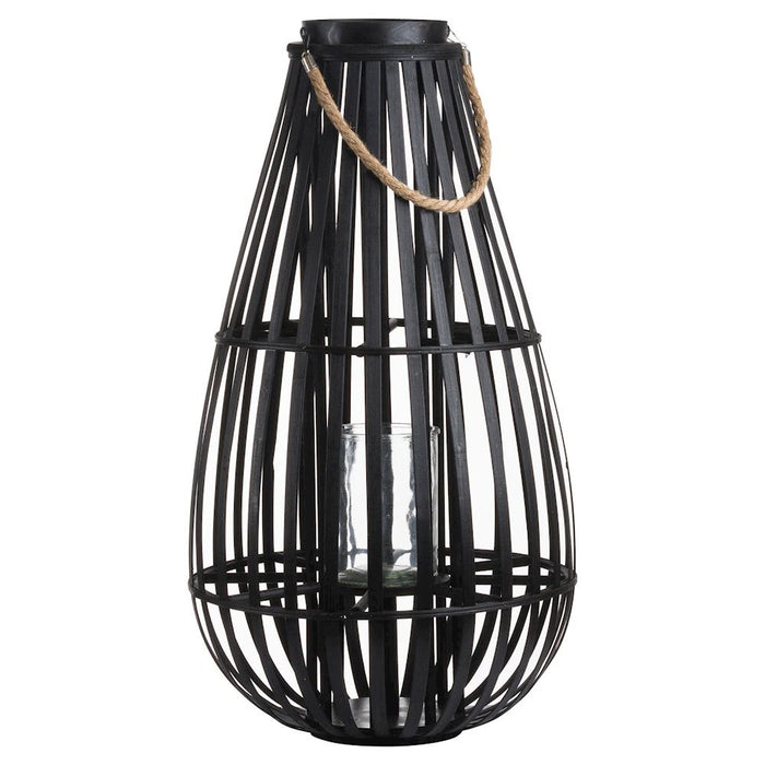 Large Floor Standing Domed Wicker Lantern - Decor Interiors -  House & Home