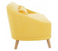 Holland Yellow Linen Sofa - Decor Interiors -  House & Home